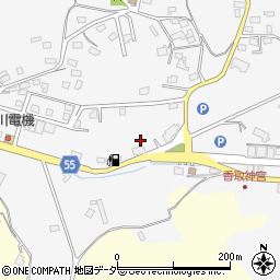 千葉県香取市香取1351周辺の地図