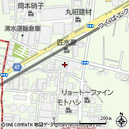 千葉県柏市十余二230-15周辺の地図