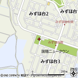 西坂公園周辺の地図