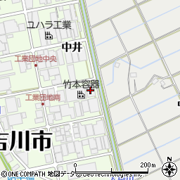 石田グラビヤ吉川工場周辺の地図
