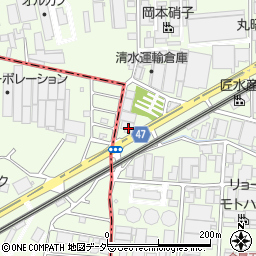 千葉県柏市十余二230-39周辺の地図