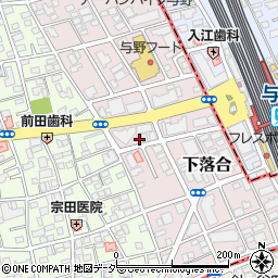 すうせん書道会教室周辺の地図