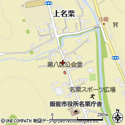 埼玉県飯能市上名栗3063周辺の地図