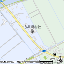 弘和電材社周辺の地図
