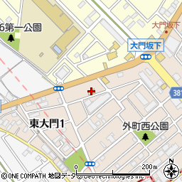 ファミリーマートＴＫＳ東大門店周辺の地図