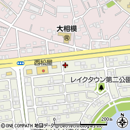 ラーメン山岡家 越谷レイクタウン店周辺の地図