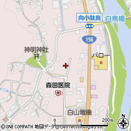 岐阜県郡上市白鳥町向小駄良750周辺の地図