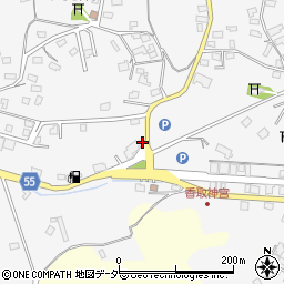 千葉県香取市香取1350周辺の地図