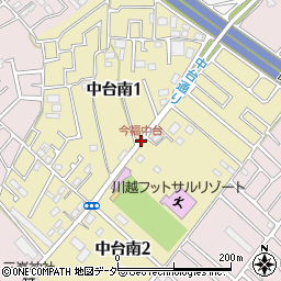 今福中台周辺の地図