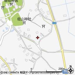 千葉県香取市香取218周辺の地図