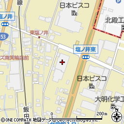 株式会社ハーモ　本社工場・長野営業所周辺の地図
