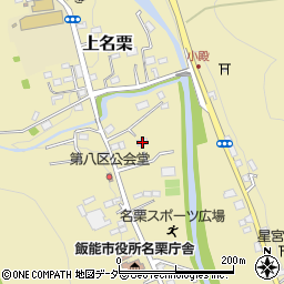 埼玉県飯能市上名栗3097周辺の地図