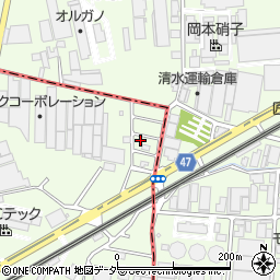 千葉県流山市駒木620-106周辺の地図