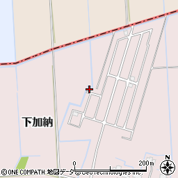 茨城県稲敷郡河内町下加納410-16周辺の地図