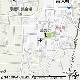 福井県越前市常久町周辺の地図