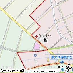 埼玉県富士見市東大久保1077周辺の地図