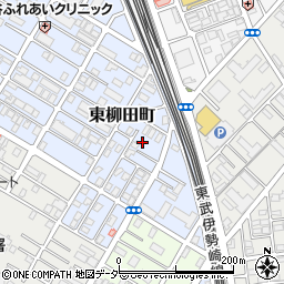 埼玉県越谷市東柳田町5周辺の地図
