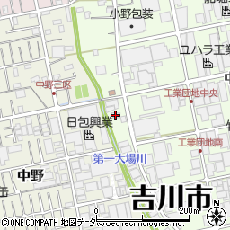 埼玉県吉川市小松川675周辺の地図