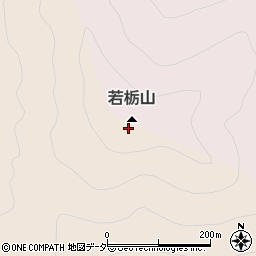 若栃山周辺の地図