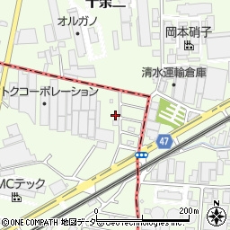 千葉県流山市駒木620-7周辺の地図