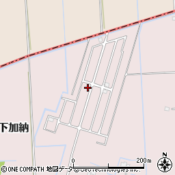 茨城県稲敷郡河内町下加納444-110周辺の地図