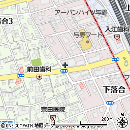 埼玉県さいたま市中央区下落合1709周辺の地図
