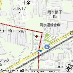 千葉県流山市駒木620-78周辺の地図