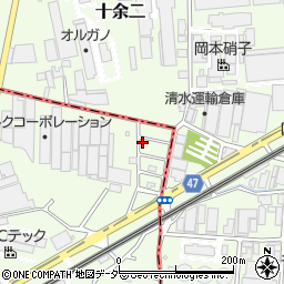 千葉県流山市駒木620-18周辺の地図