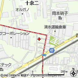 千葉県流山市駒木620-19周辺の地図