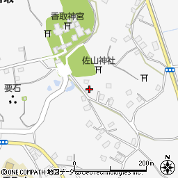 千葉県香取市香取240周辺の地図