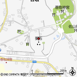 千葉県香取市香取1692周辺の地図