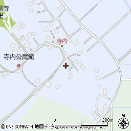 千葉県香取市寺内362周辺の地図