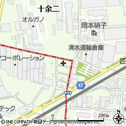 千葉県流山市駒木620-16周辺の地図