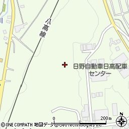 埼玉県日高市上鹿山周辺の地図