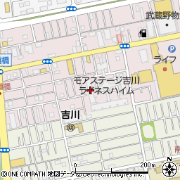 モアステージ吉川ライネスハイムセコンド棟Ｂ周辺の地図