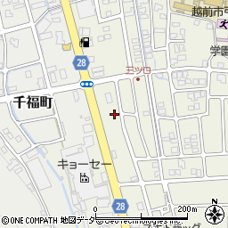 福井県越前市妙法寺町56周辺の地図