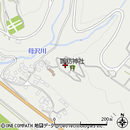 長野県富士見町（諏訪郡）落合（平岡）周辺の地図