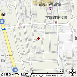 福井県越前市妙法寺町107周辺の地図