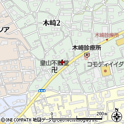ピザーラ北浦和店周辺の地図