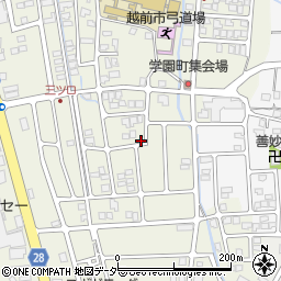 福井県越前市妙法寺町105周辺の地図