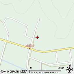 福井県越前市桧尾谷町周辺の地図