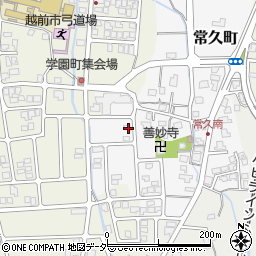 福井県越前市常久町112周辺の地図