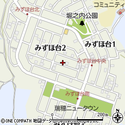 千葉県香取市みずほ台周辺の地図