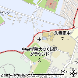 千葉県我孫子市つくし野158周辺の地図