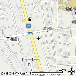 福井県越前市妙法寺町55周辺の地図