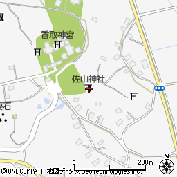 千葉県香取市香取245周辺の地図