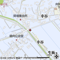 茨城県稲敷郡河内町生板6190周辺の地図