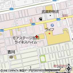 徳樹庵 吉川店周辺の地図