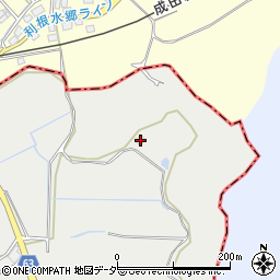 千葉県成田市名木24周辺の地図