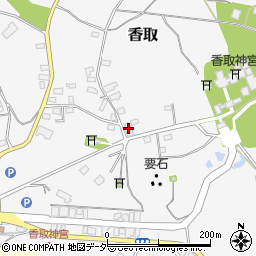 千葉県香取市香取1659周辺の地図